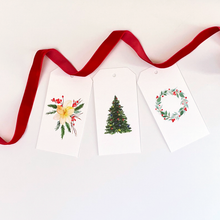 Load image into Gallery viewer, Set of 24 Christmas Gift Tag Assortment

