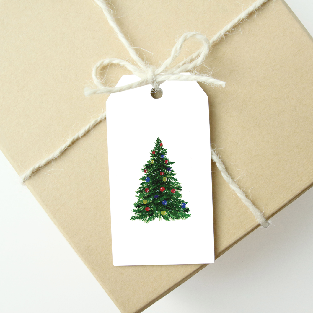 Christmas Tree Gift Tags